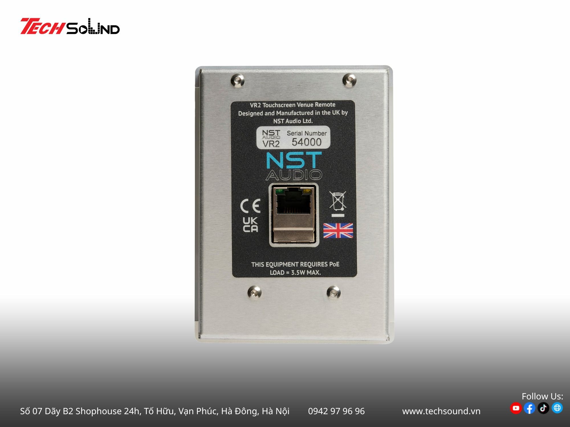 bảng tường điều khiển từ xa NST VR2 2