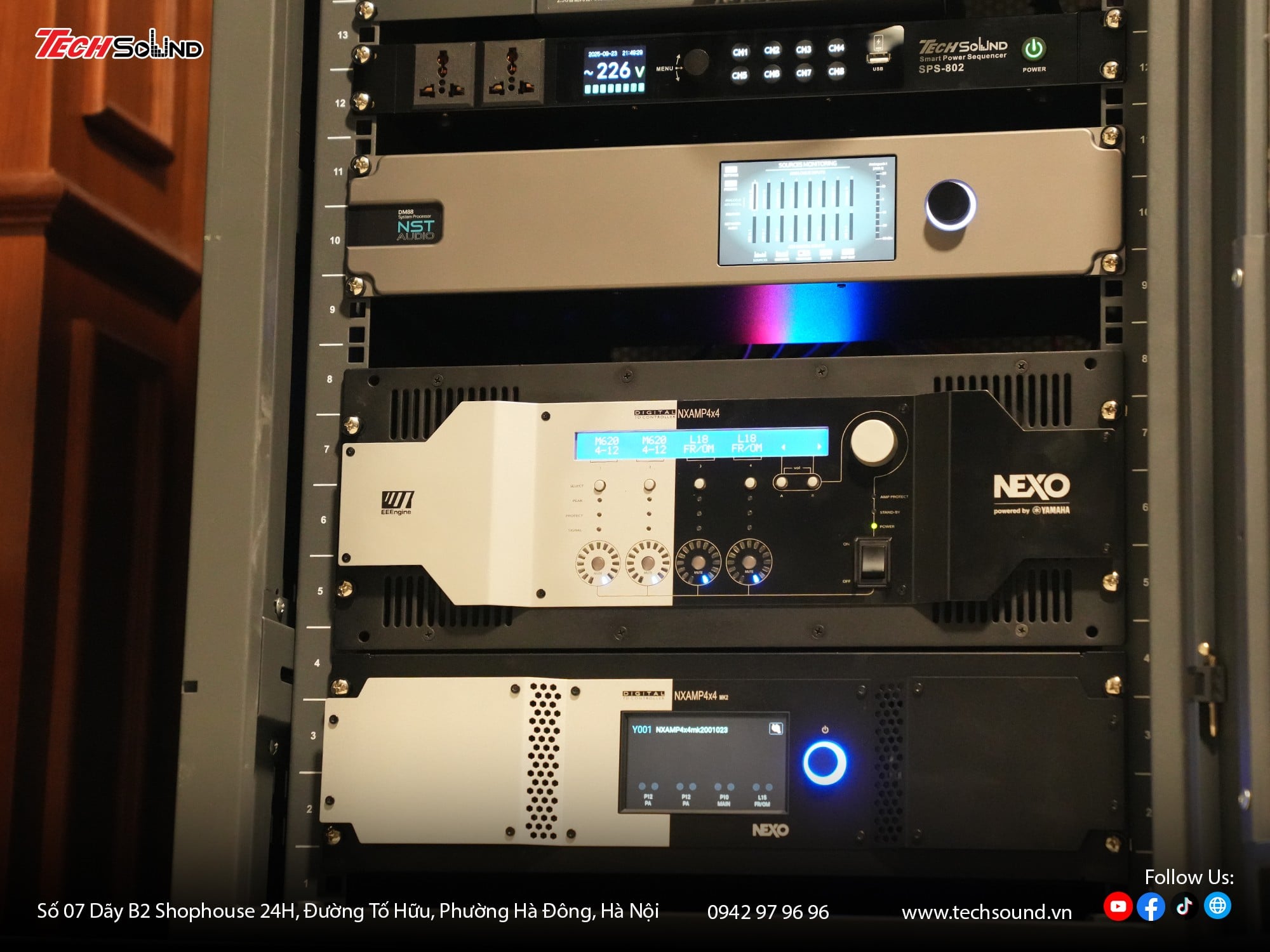 Siêu công trình âm thanh NEXO, tại TP Hồ Chí Minh