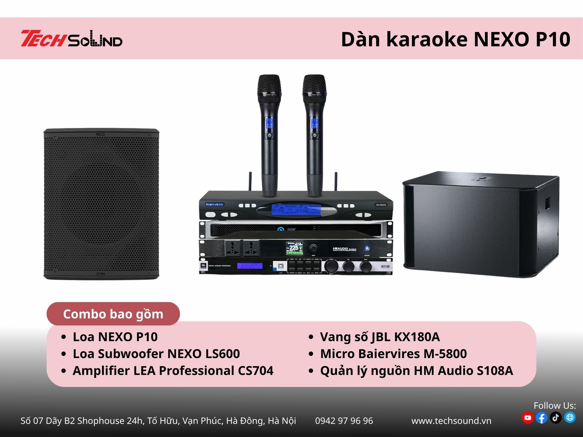 dàn karaoke NEXO 15