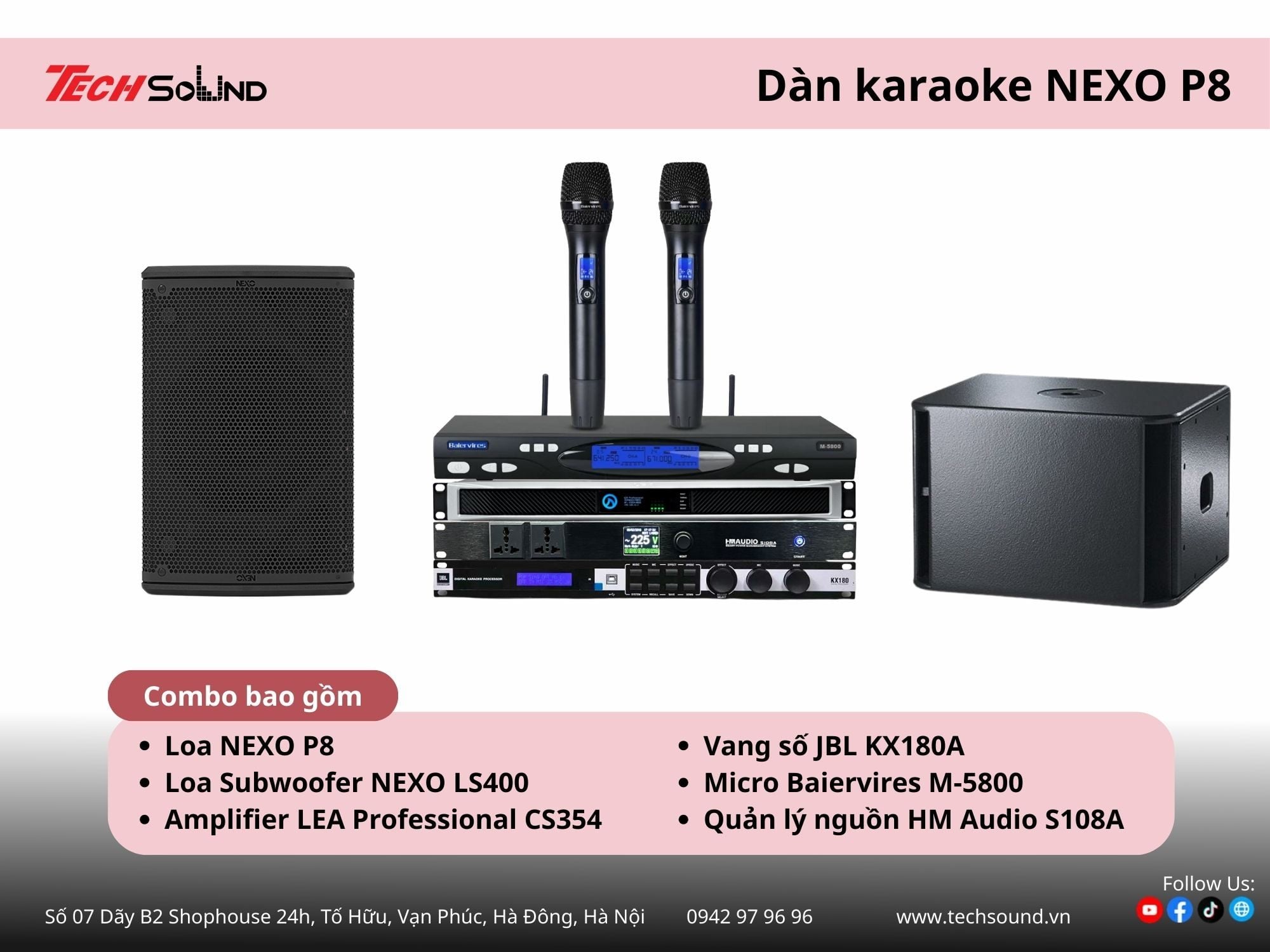 dàn karaoke NEXO 8