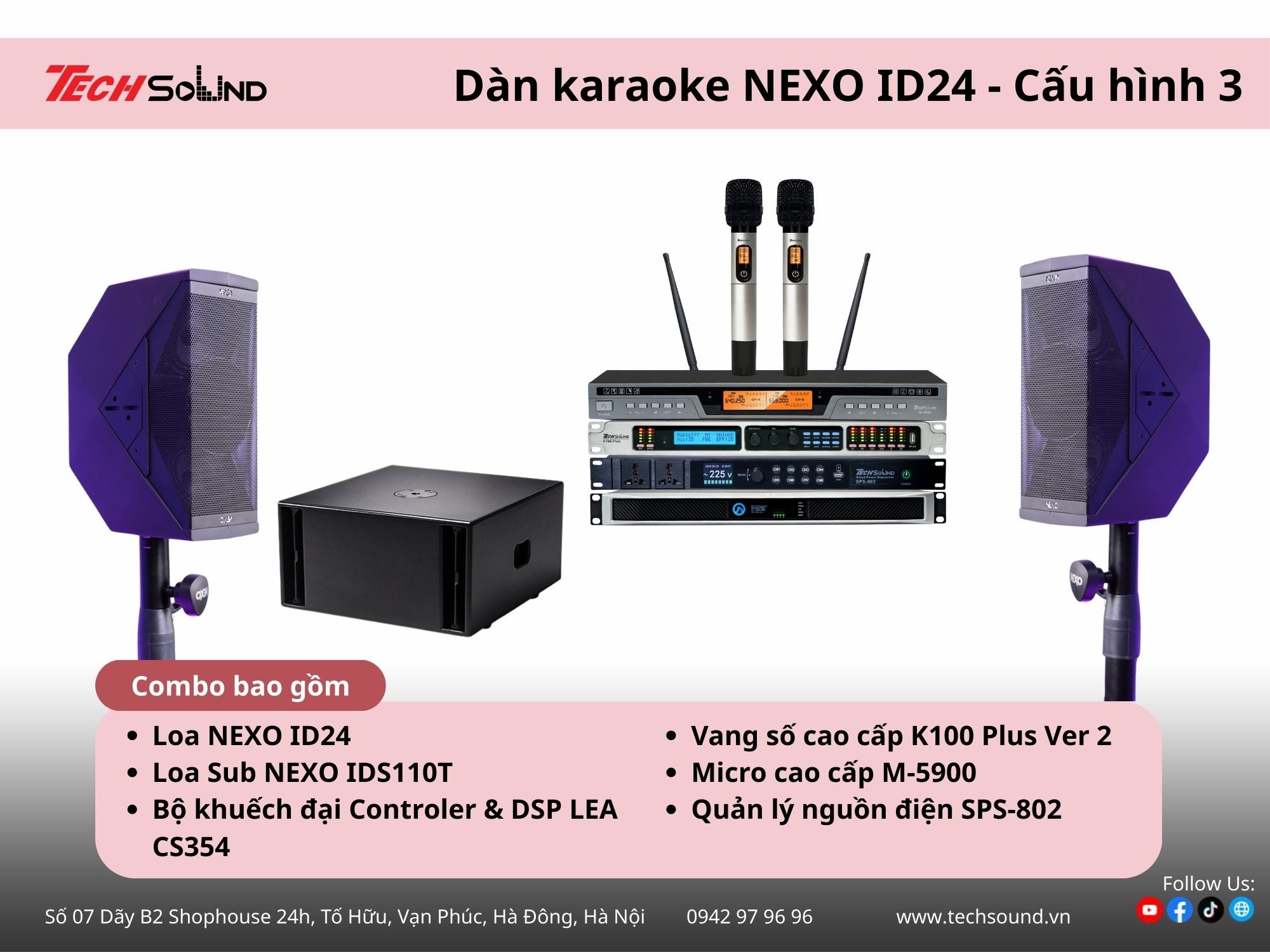 DÀN LOA KARAOKE NEXO ID24 11