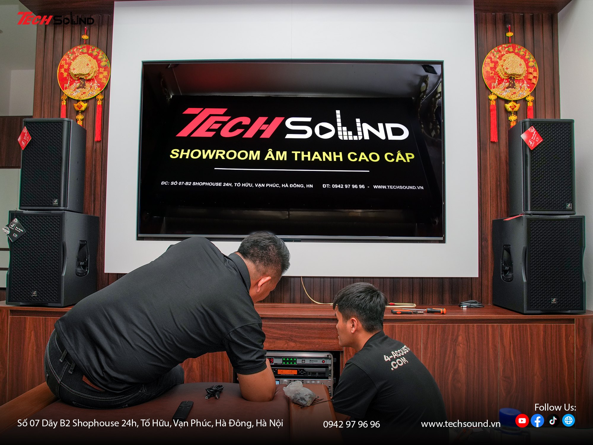 Dàn loa Karaoke 4Acoustic X10 tại Diêm Điền, Thái Bình