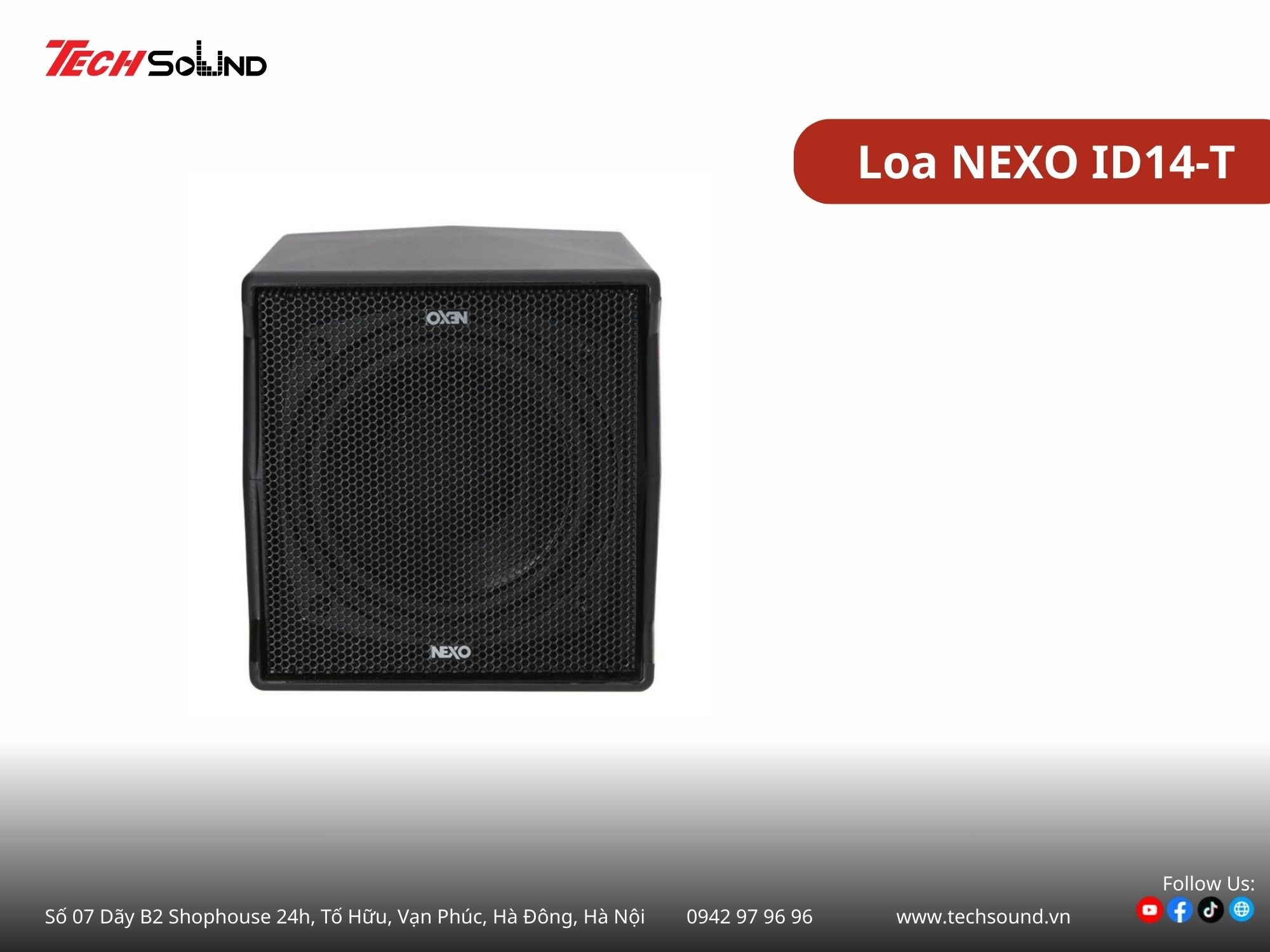 loa NEXO 2 đường tiếng 1