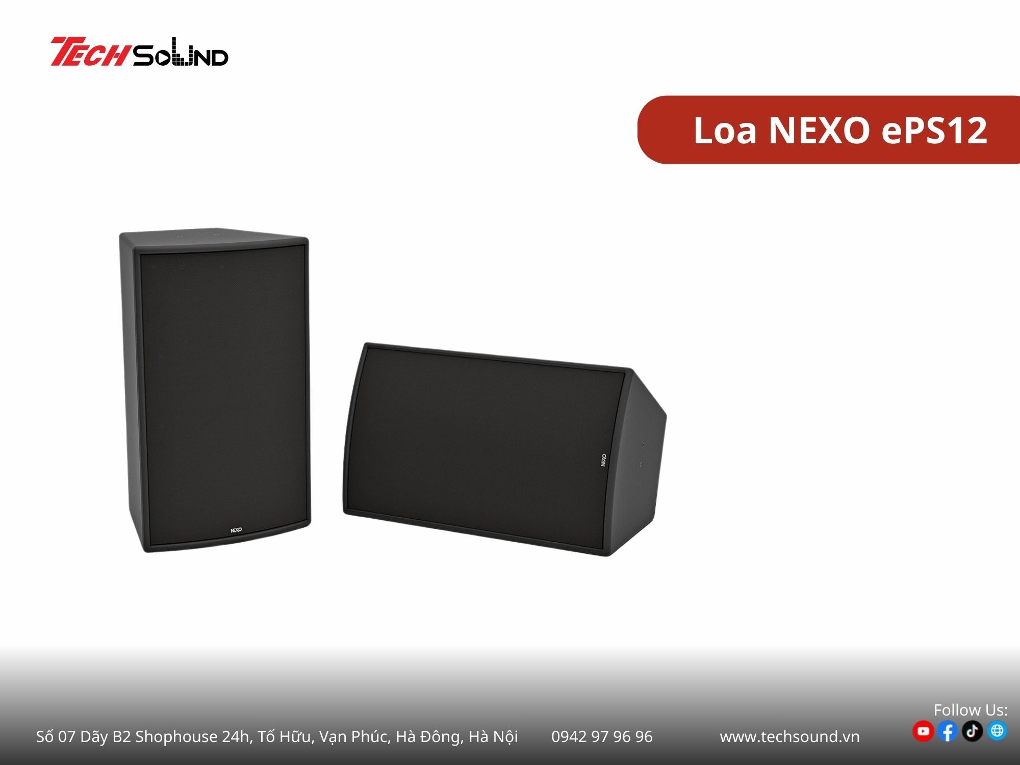 loa NEXO 2 đường tiếng 4