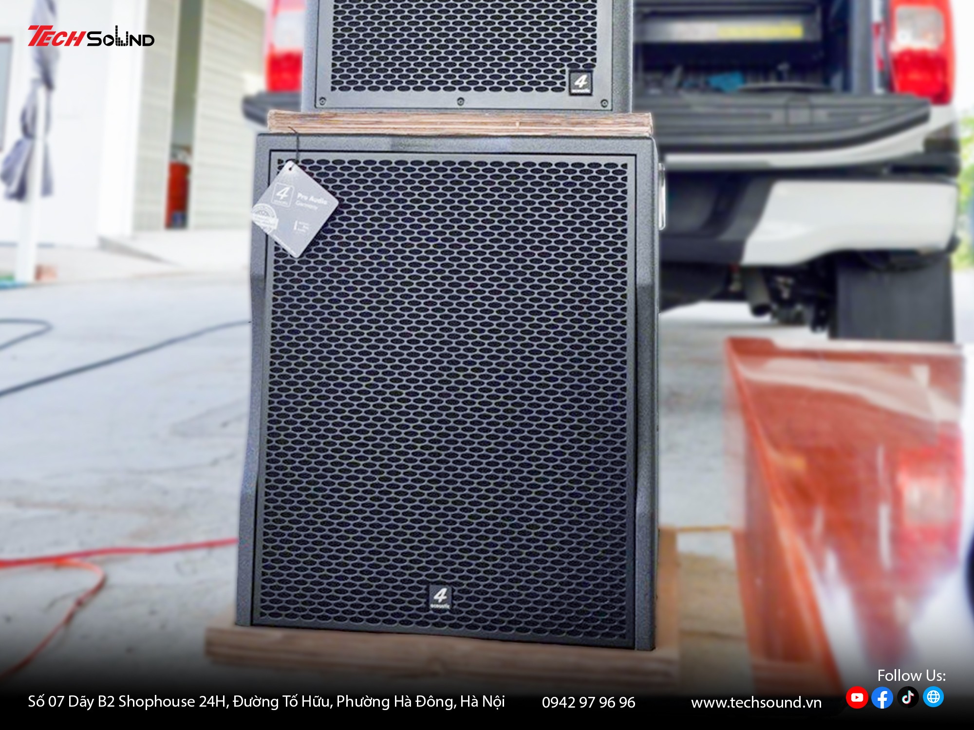 Dàn loa 4Acoustic HCS 215F tại Đồng Tháp