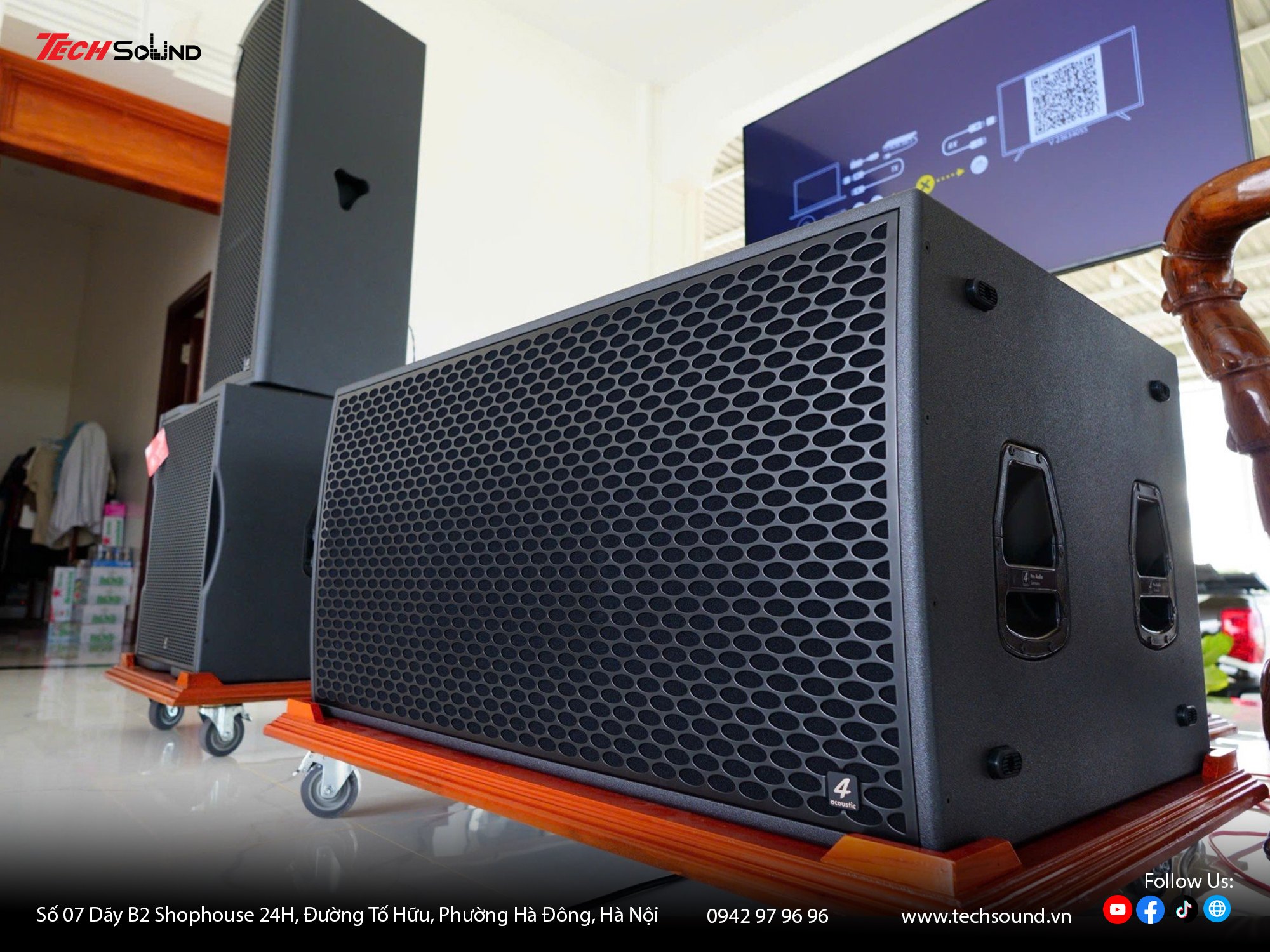 Dàn loa 4Acoustic HCS 215F tại Đồng Tháp