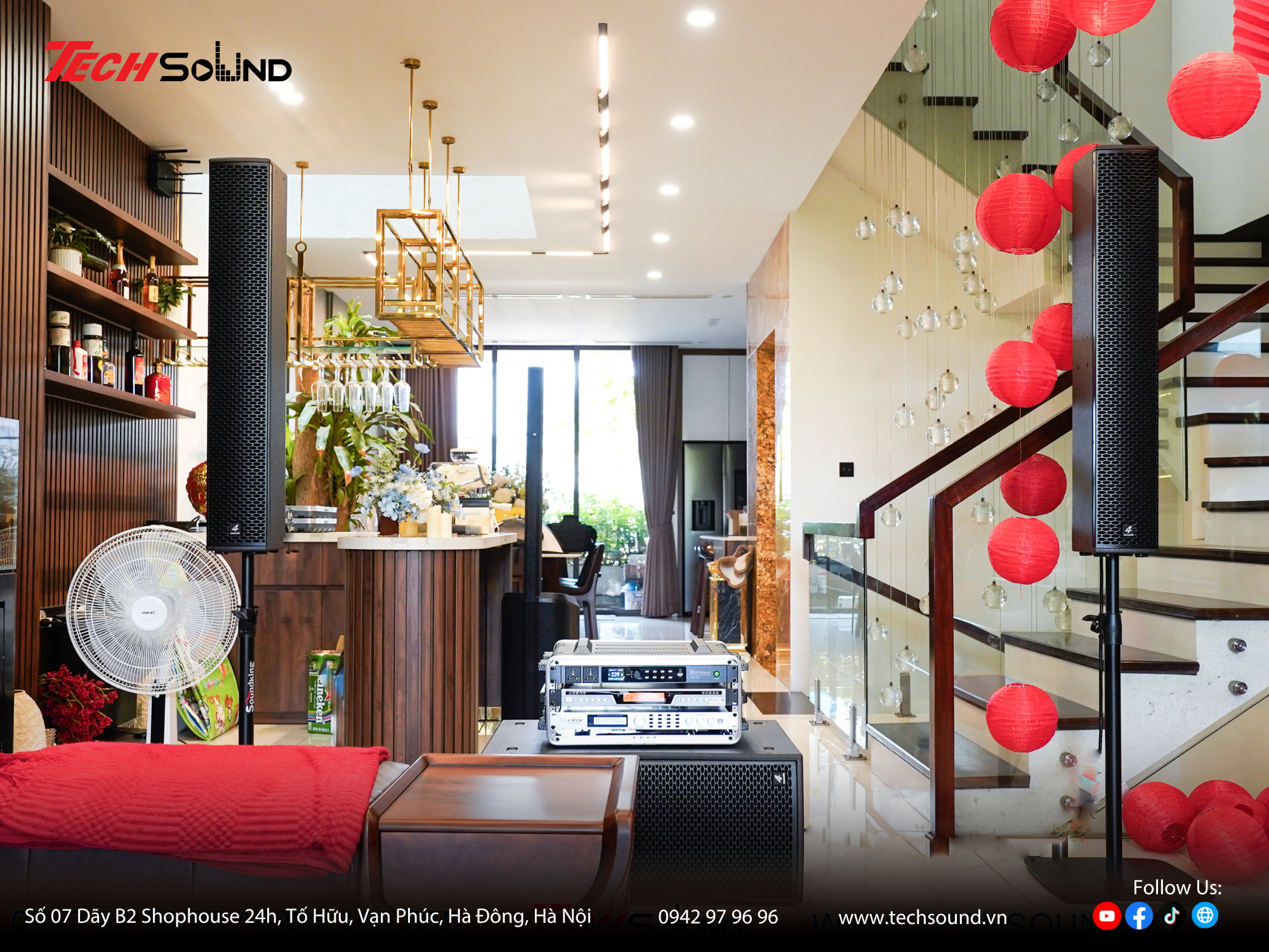 Khám phá loa column 4Acoustic PCS-605: Giải pháp âm thanh tối ưu cho không gian hiện đại