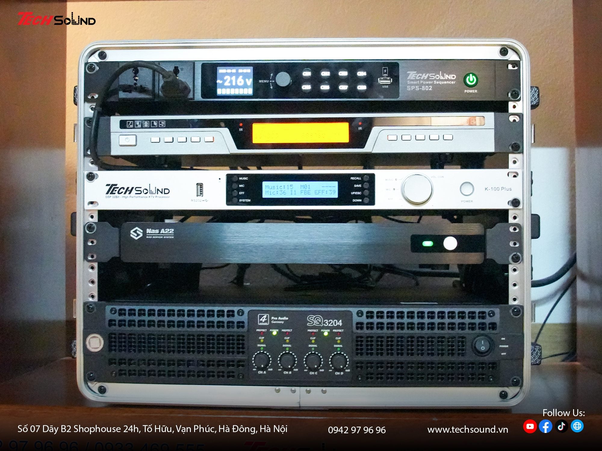 Dàn loa 4Acoustic DR12 tại Quốc Oai, Hà Nội