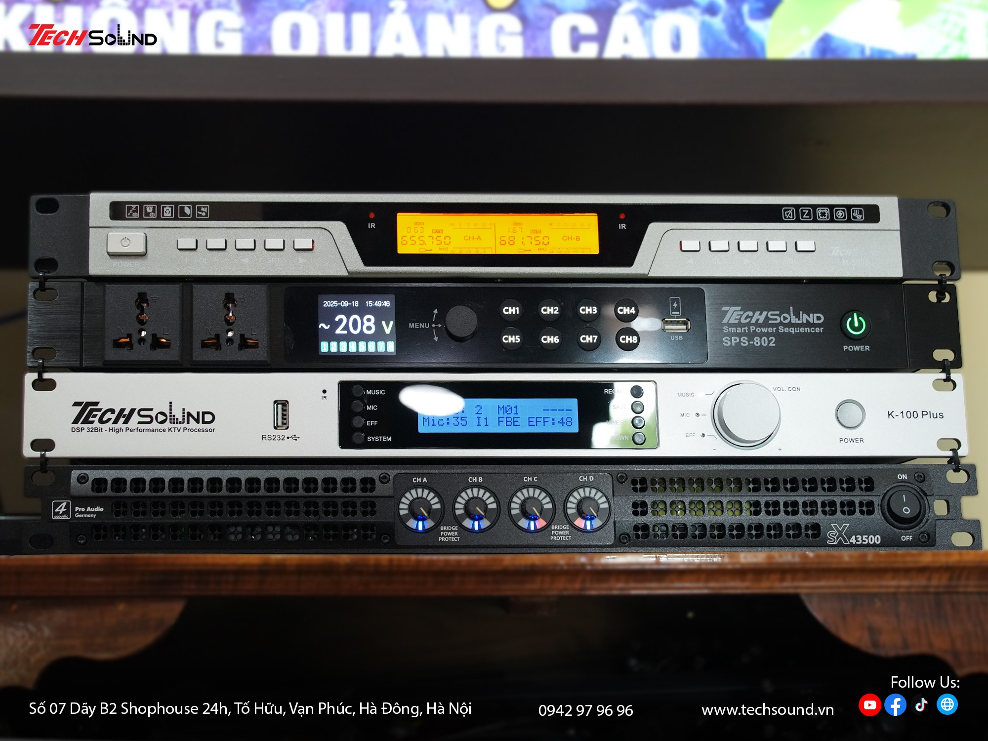 Dàn loa karaoke 4Acoustic DR12