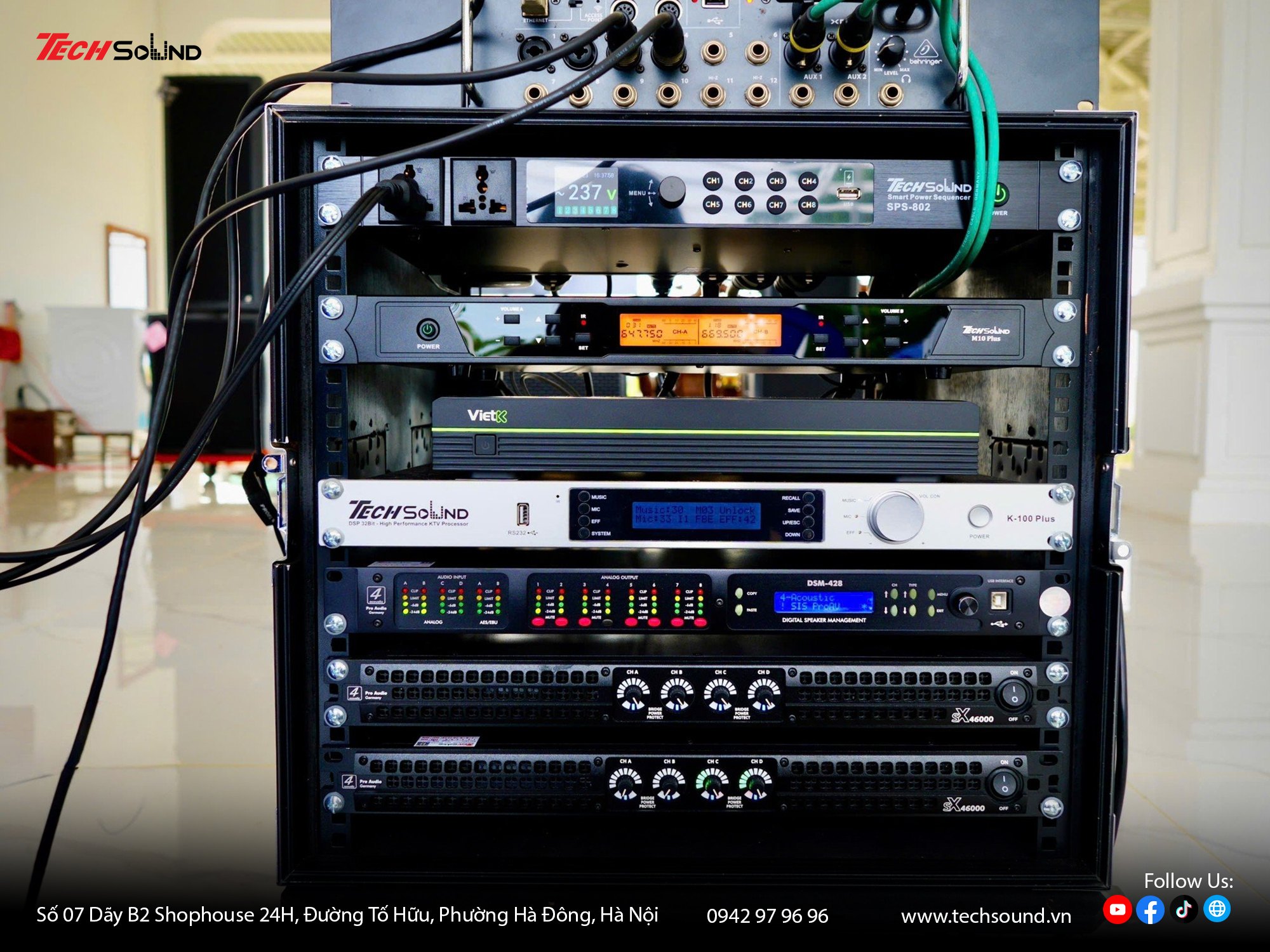 Dàn loa 4Acoustic HCS 215F tại Đồng Tháp