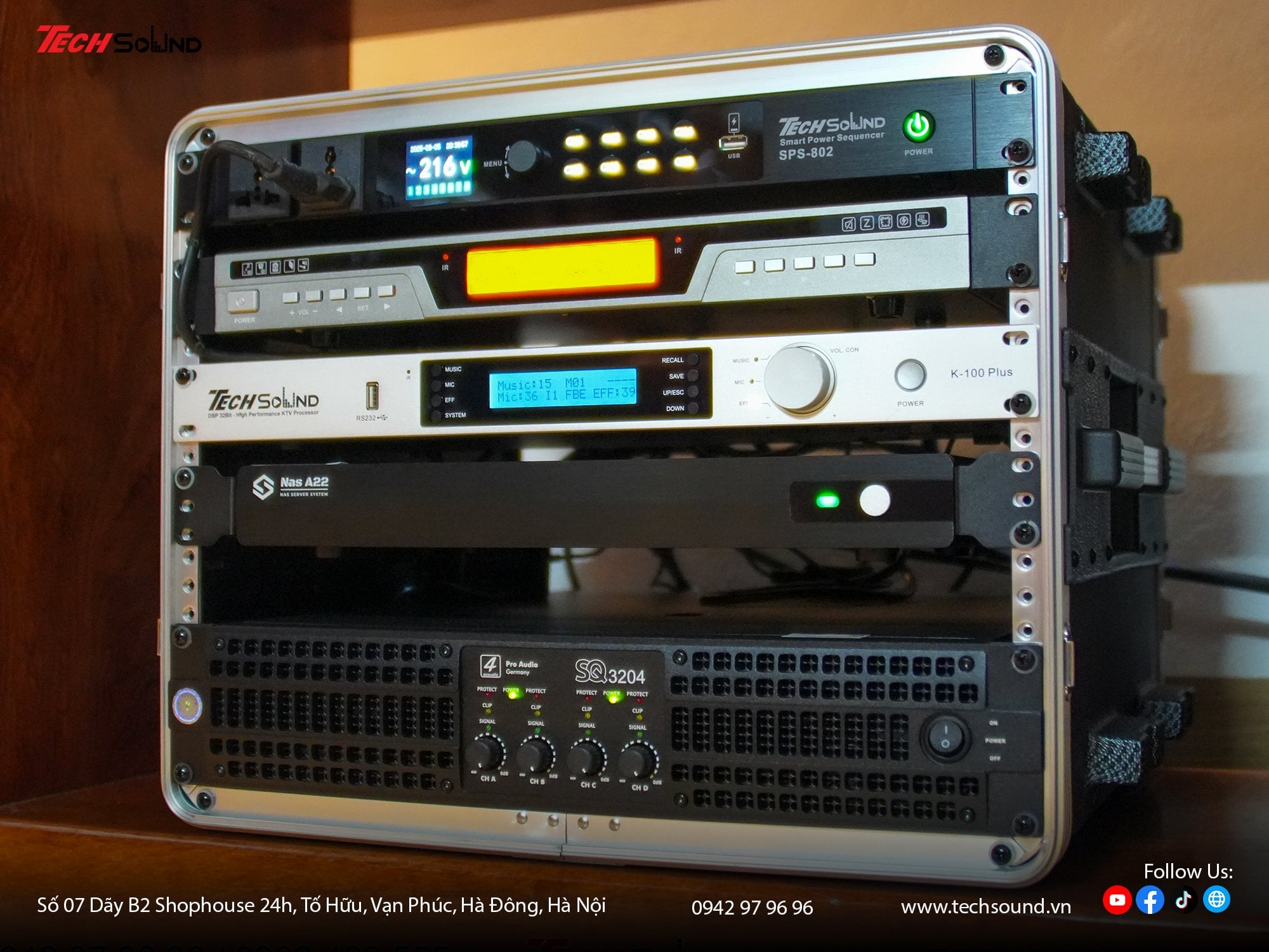 Dàn loa 4Acoustic DR12 tại Quốc Oai, Hà Nội