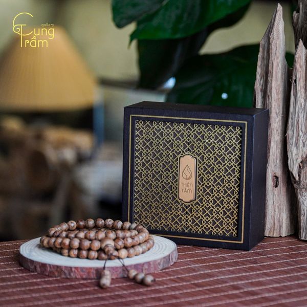 Chuỗi vòng trầm hương 108 hạt