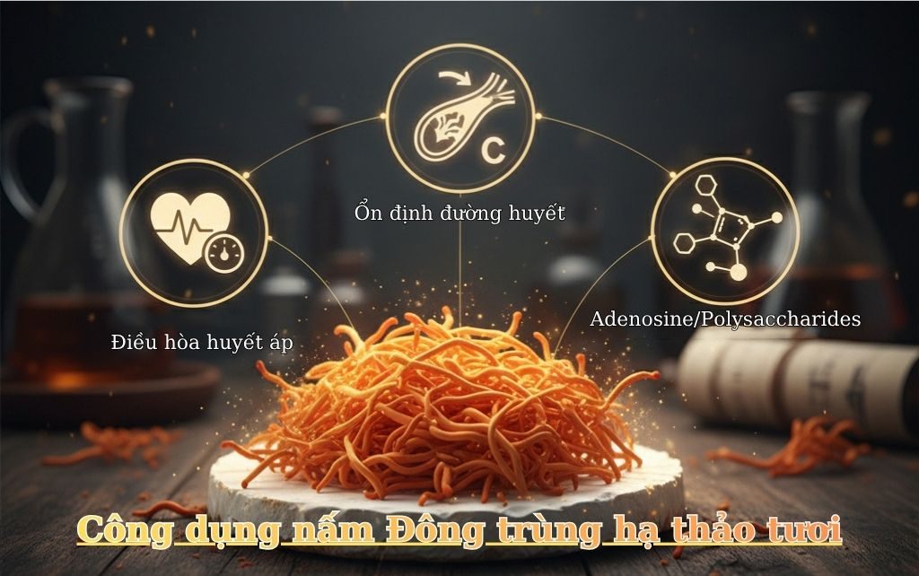 Cach su dung, bao quan nam Dong trung ha thao dung cach.