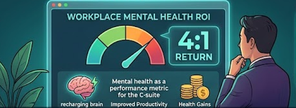 workplace mental health roi