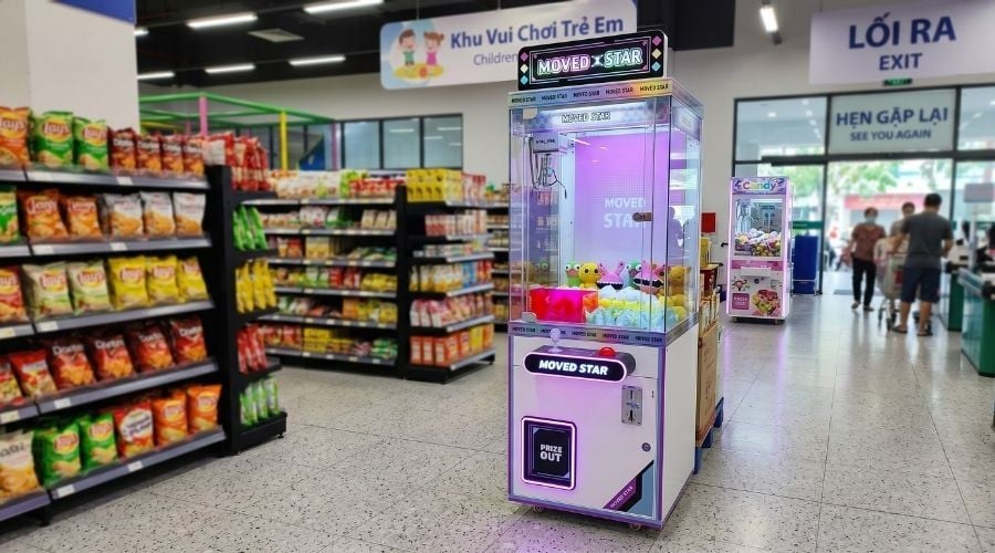 máy gắp gấu