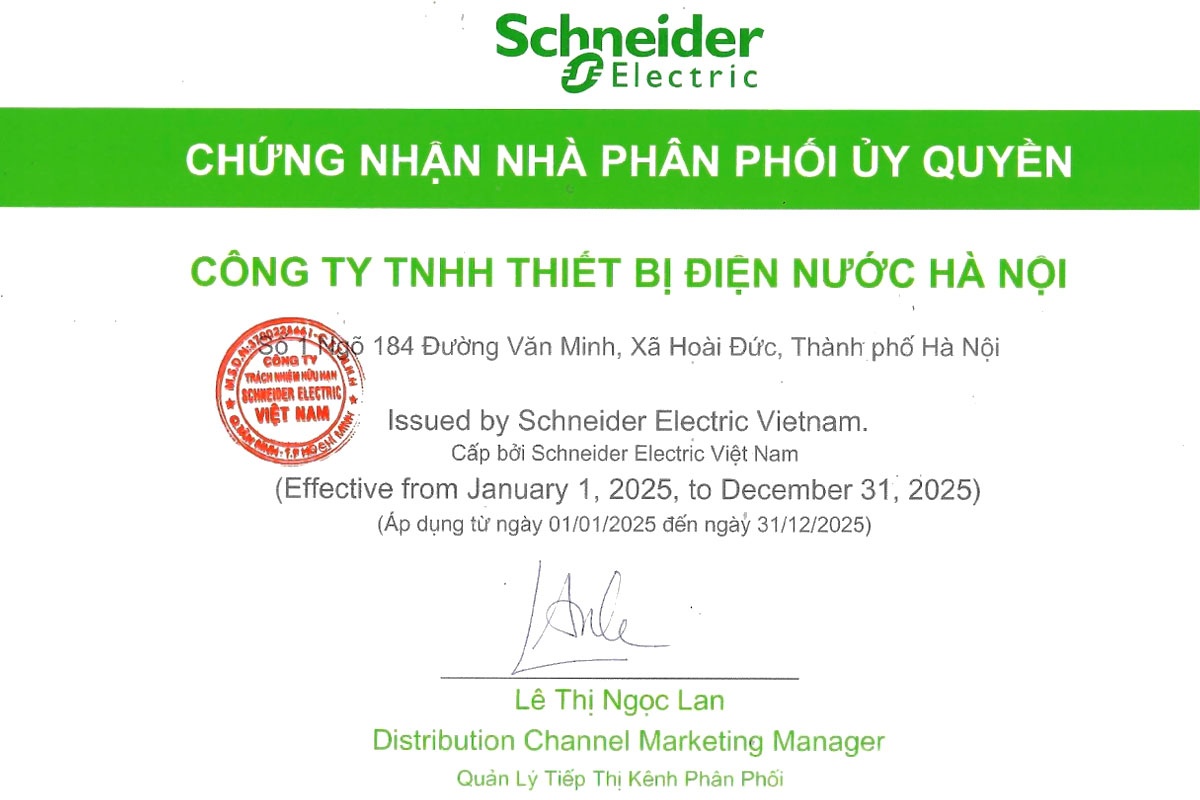 Schneider Vietnam – Nhà phân phối ủy quyền Schneider Electric Việt Nam