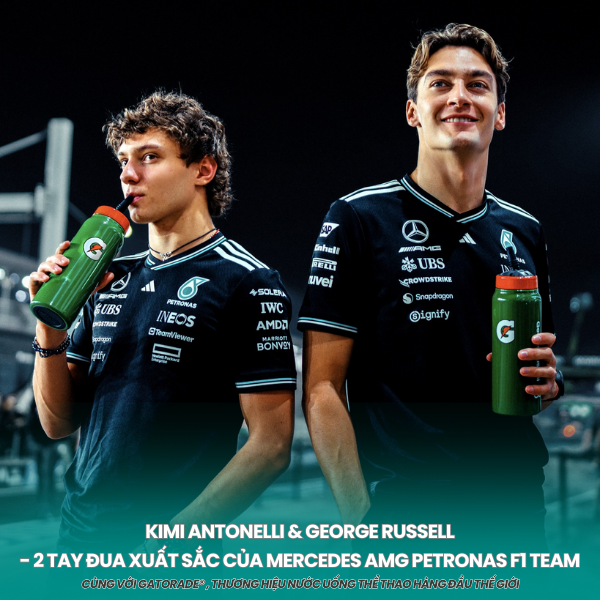 PEPSICO & MERCEDES-AMG PETRONAS F1 TEAM: SỰ KẾT HỢP ĐỈNH CAO CỦA TỐC ĐỘ, HIỆU SUẤT VÀ TRẢI NGHIỆM TOÀN CẦU