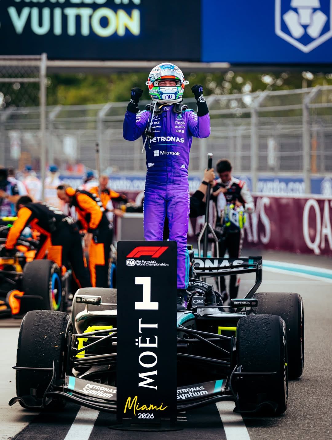 GIẢI ĐUA F1: KIMI ANTONELLI LẬP HAT-TRICK VỚI CHIẾN THẮNG THỨ 3 TẠI MIAMI GP