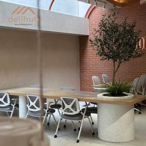 Sơn hiệu ứng F&B: Dự án South Ground Cafe cùng Delihub