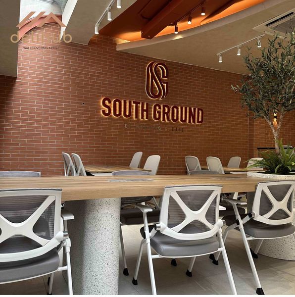 Sơn hiệu ứng F&B: Dự án South Ground Cafe cùng Delihub