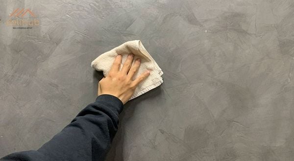 vệ sinh bề mặt sơn hiệu ứng