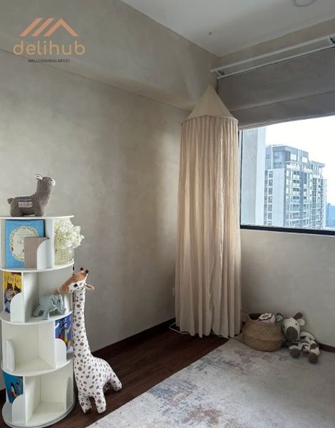 vệ sinh bề mặt sơn hiệu ứng