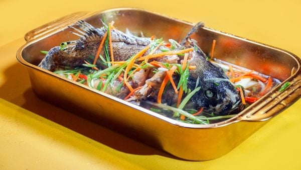 Hong Kong-Style Steamed Grouper
