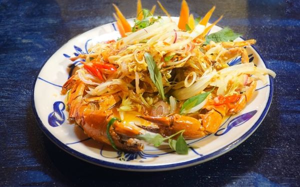 Cua Cà Mau sốt Thái