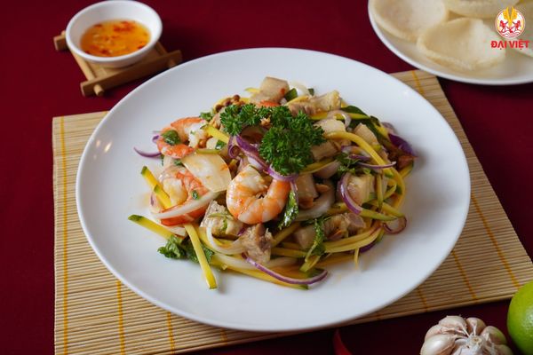 The dishes at the restaurant are delicious and beautifully presented