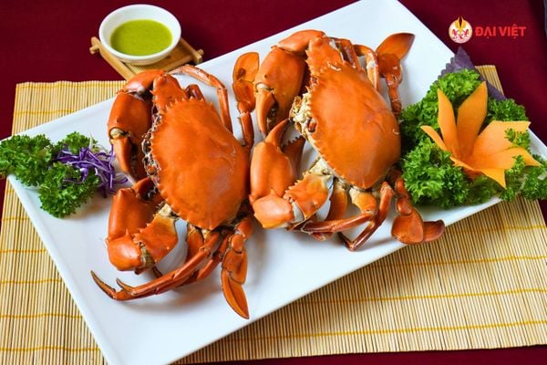 Menu nhà hàng Đại Việt rất đa dạng, trang trí rất bắt mắt