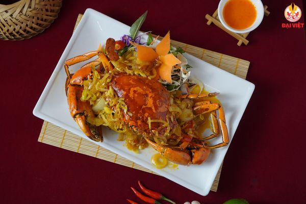 Thực đơn tại nhà hàng Đại Việt vô cùng phong phú