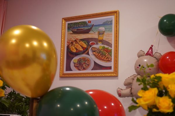 Nhà hàng Đại Việt - miễn phí trang trí tiệc sinh nhật theo yêu cầu khách hàng