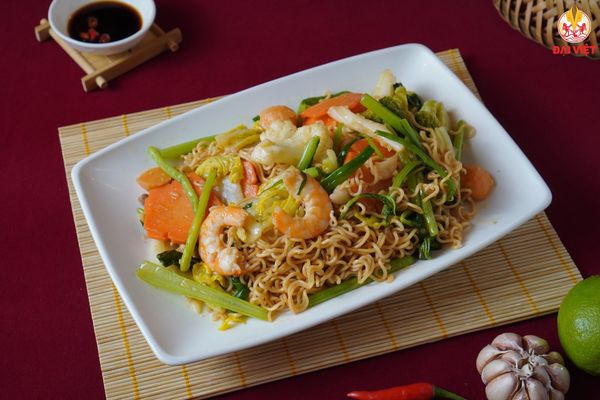 Many dishes suit a variety of tastes.