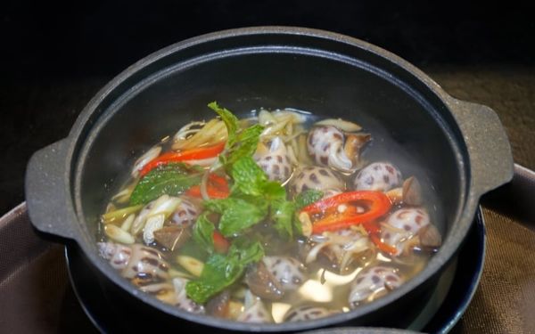 Ốc hương hấp sả