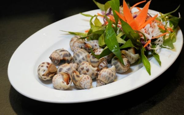 Ốc hương nướng mọi