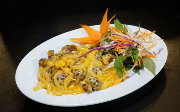 Ốc hương sốt trứng muối