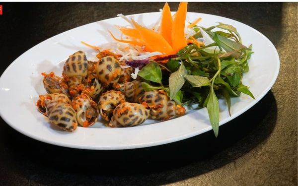 Ốc hương rang muối ớt