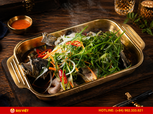 Steamed Grouper With Soy Sauce