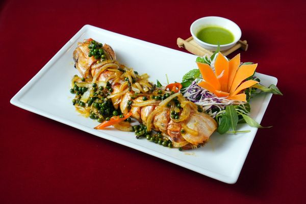 Tôm tích khổng lồ cháy tiêu xanh