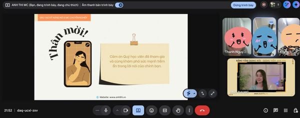 Lộ trình nâng cấp giọng nói lãnh đạo cùng MC Anh Thi