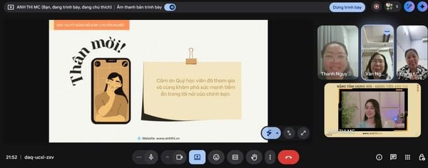 lớp học online luyện giọng nói hay tại Anh Thi Academy