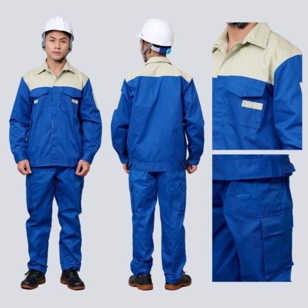 Thiết kế may đo quần áo bảo hộ xây dựng Quảng Ninh