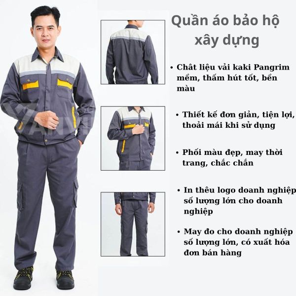 Tiêu chí lựa chọn quần áo bảo hộ xây dựng Quảng Ninh