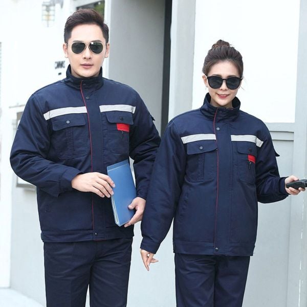 Quần áo bảo hộ mùa đông có phản quang tại Hải Phòng