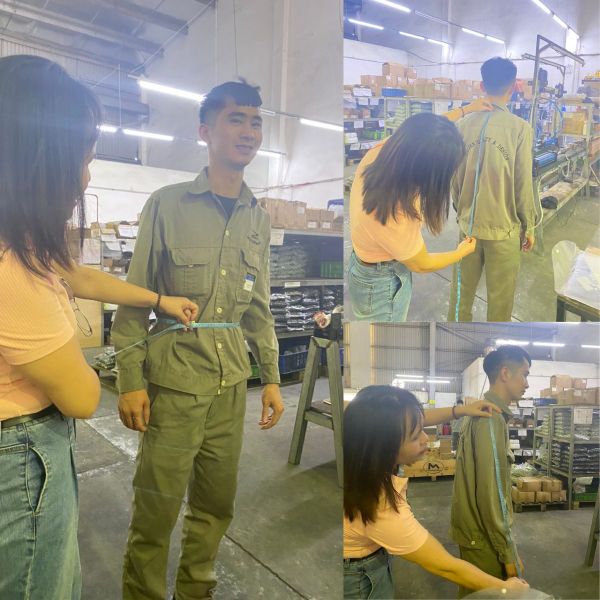 May đo theo yêu cầu, may đẹp, tiến độ nhanh