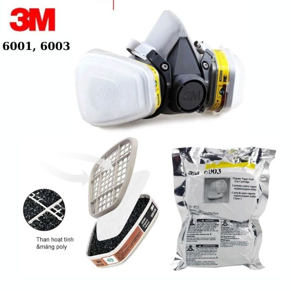 Phin lọc 3M 6001/6003 chính hãng tại Quảng Ninh