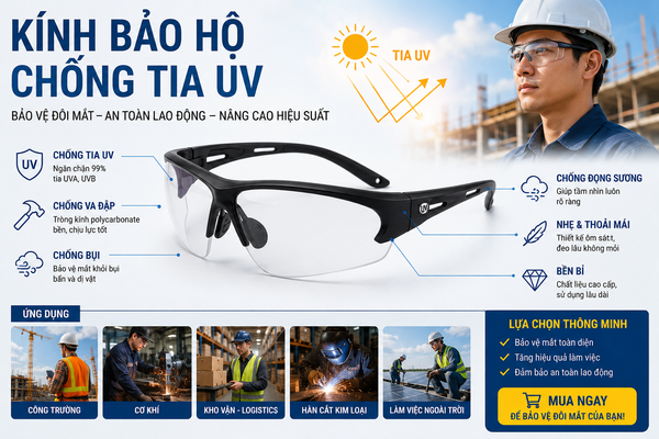 Mua kính bảo hộ chống tia UV chính hãng