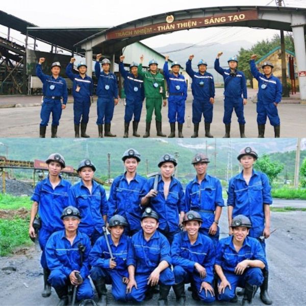Thiết kế may quần áo bảo hộ thợ mỏ theo yêu cầu tại Quảng Ninh