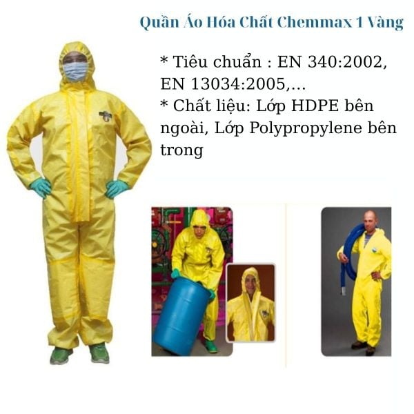Quần áo chống hóa chất chính hãng tại Hải Phòng