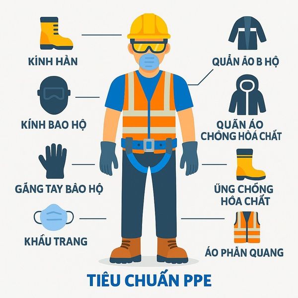 Thiết bị bảo hộ ngành than Quảng Ninh